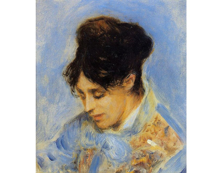 Portrait Of Madame Claude Monet Painting