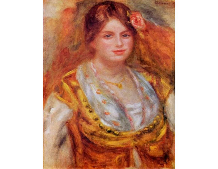 Portrait Of Mademoiselle Francois Painting