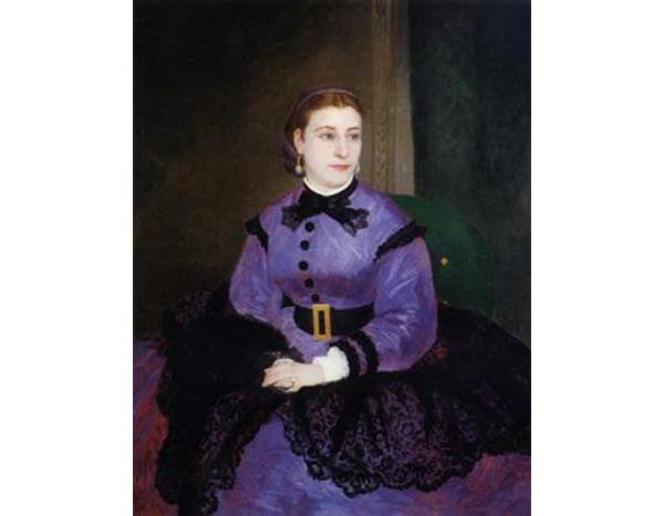 Portrait Of Mademoiselle Sicotg Painting