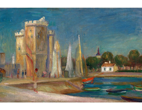 The Port Of Rochelle Painting