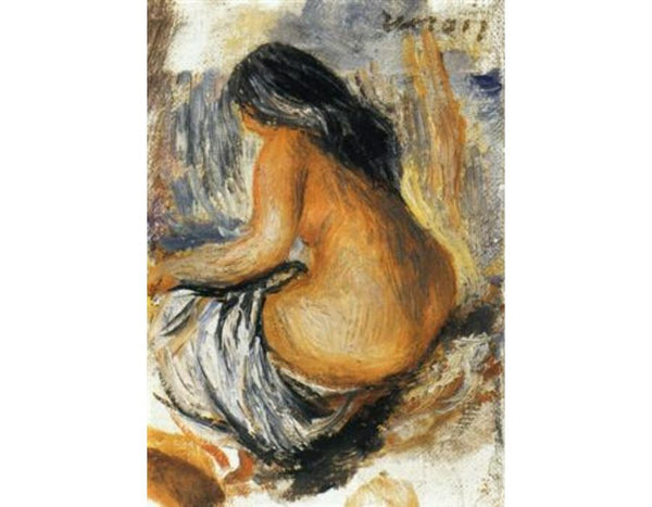 Bather From The Back Painting