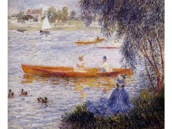 Boating At Argenteuil Painting
