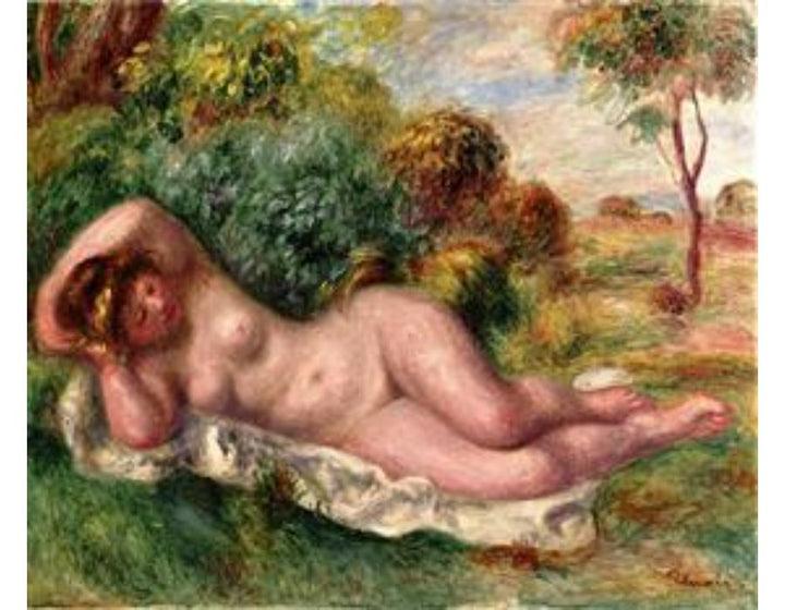 Reclining Nude Aka The Bakers Wife Painting