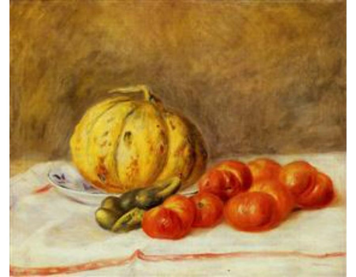 Melon and Tomatos Painting