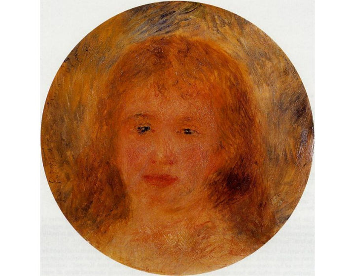 Womans Head (aka Jeanne Samary) 1877 Painting