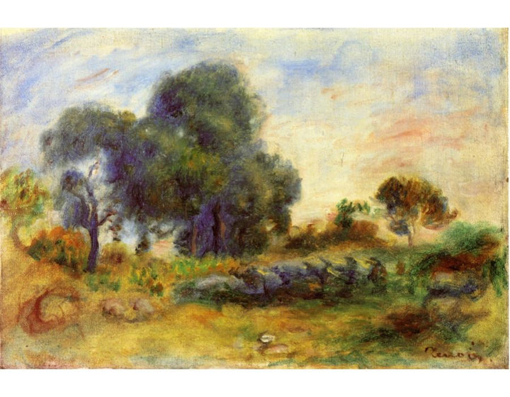 Landscape 6 Painting by Pierre Auguste Renoir