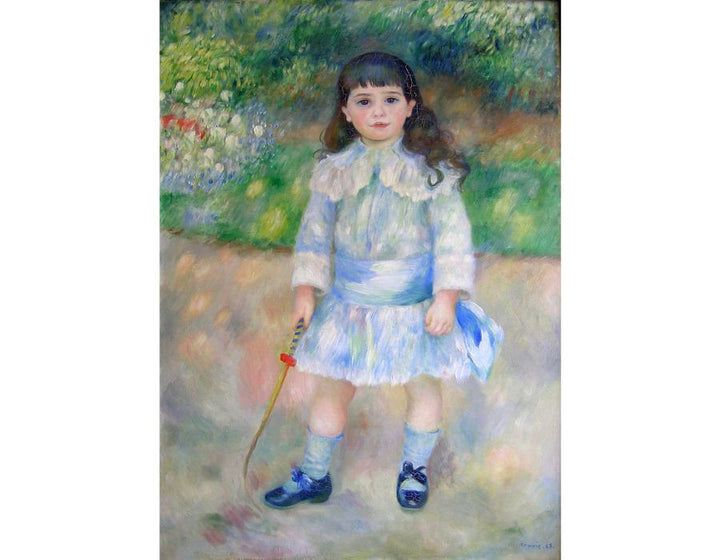 Girl with whip Painting
