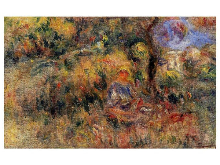 Landscape (sketch) Painting by Pierre Auguste Renoir
