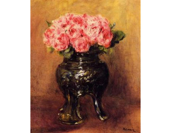 Roses In A China Vase
