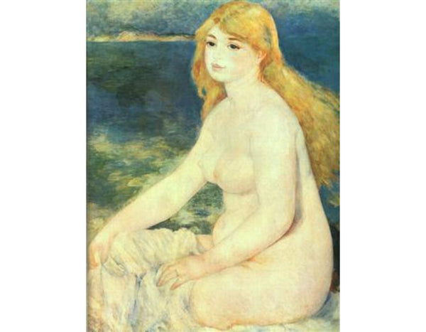 Blond Bather by Pierre Auguste Renoir