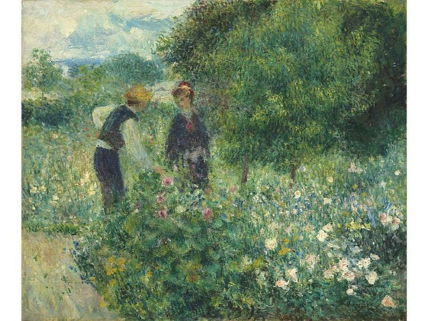 La Cueillette des fleurs by Pierre Auguste Renoir