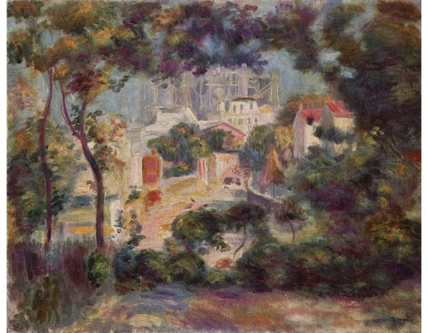 Landscape with a view of the Sacré-C?ur