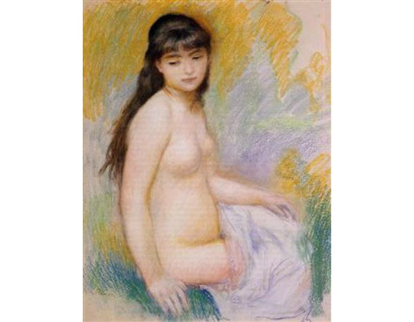 Seated Bather2 by Pierre Auguste Renoir