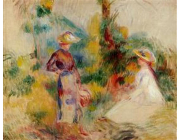 Two Women In A Garden2