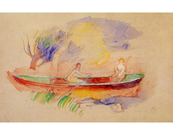 Two Women In A Rowboat