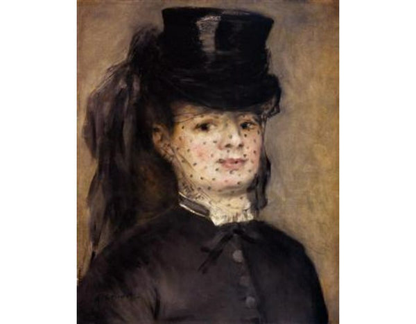 Madame Darras as an Horsewoman 2 by Pierre Auguste Renoir