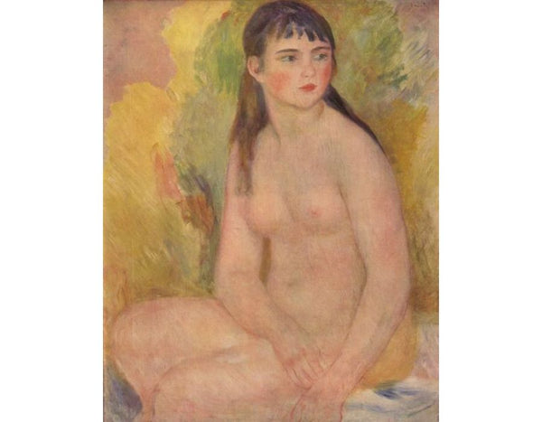 Nude female by Pierre Auguste Renoir