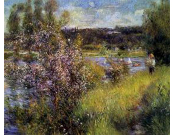 The Seine At Chatou Painting