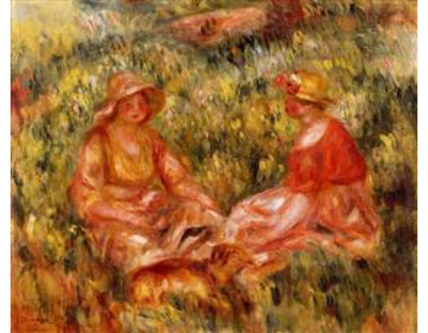 Two Women In The Grass