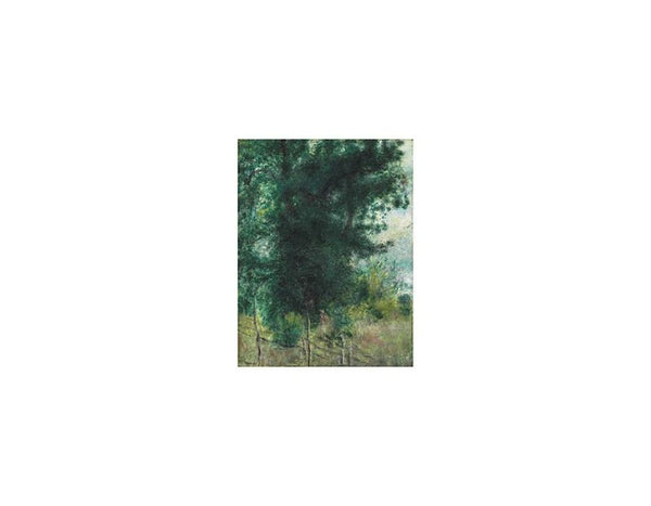 La Barriere En Foret by Pierre Auguste Renoir