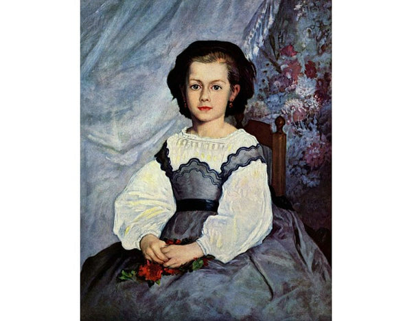 Mademoiselle Romaine Lacaux by Pierre Auguste Renoir