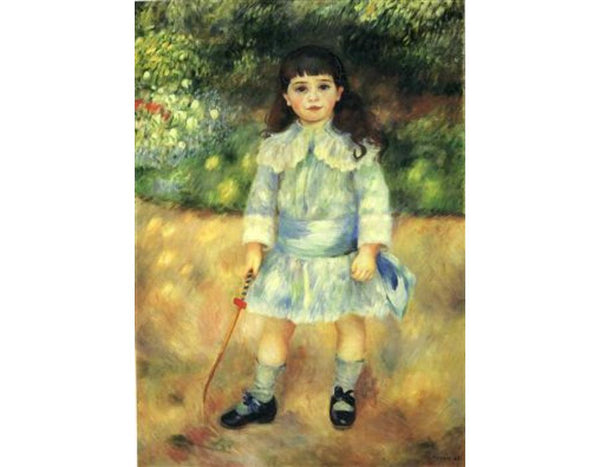 Child With A Whip by Pierre Auguste Renoir