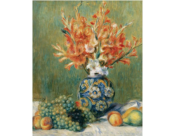 Nature Morte, Fleurs Et Fruits
 by Pierre Auguste Renoir