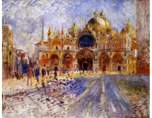 The Piazza San Marco Venice Painting