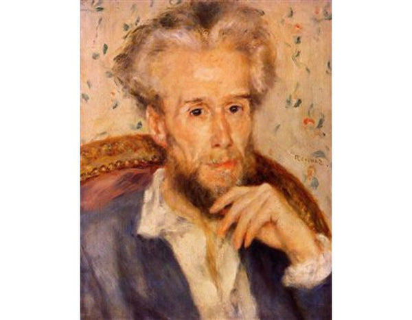Victor Chocquet
 by Pierre Auguste Renoir