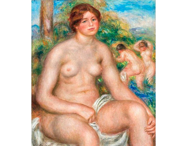 Seated Bather 2
 by Pierre Auguste Renoir
