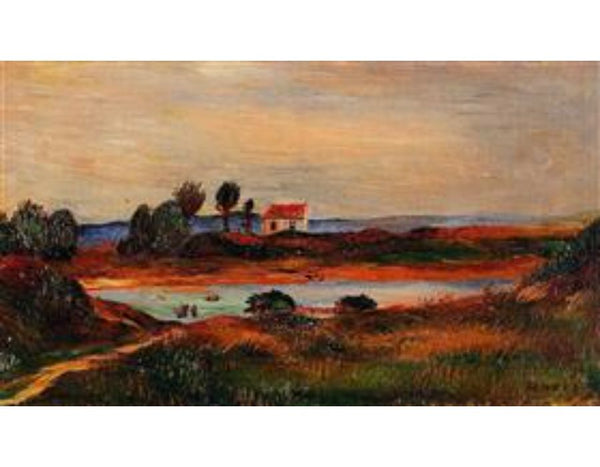 View Of Brittany
 by Pierre Auguste Renoir