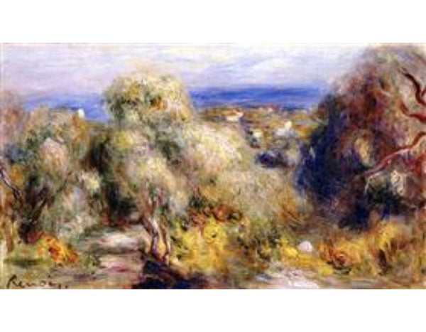 View Of Cannet
 by Pierre Auguste Renoir
