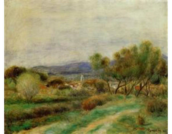 View Of La Sayne
 by Pierre Auguste Renoir