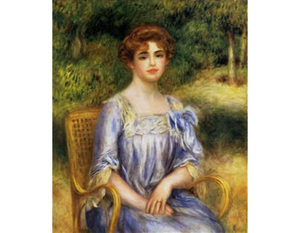 Madame Gaston Bernheim De Villers Nee Suzanne Adler
 by Pierre Auguste Renoir