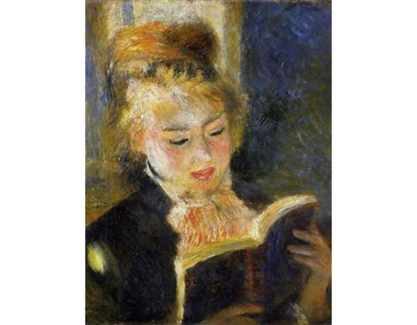 The Reader Aka Young Woman Reading A Book Painting