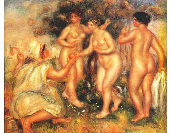 The judgment of Paris
 by Pierre Auguste Renoir