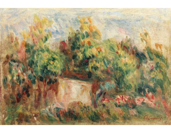 Cottage Near Collettes
 by Pierre Auguste Renoir