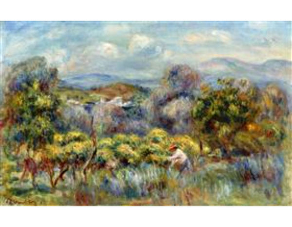 Orange Trees
 by Pierre Auguste Renoir