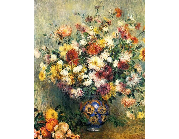 Vase Of Chrysanthemums2 Painting