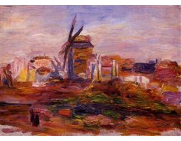 Windmill by Pierre Auguste Renoir