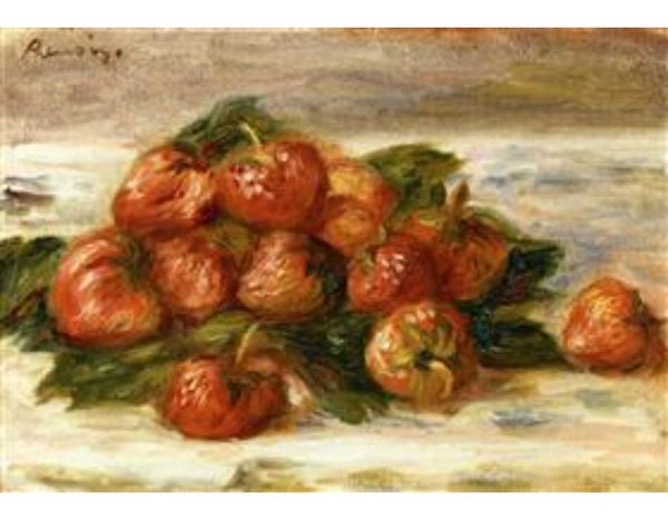 Still Life with Strawberries II
 by Pierre Auguste Renoir