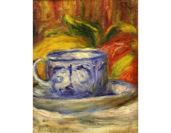Cup And Fruit
 by Pierre Auguste Renoir