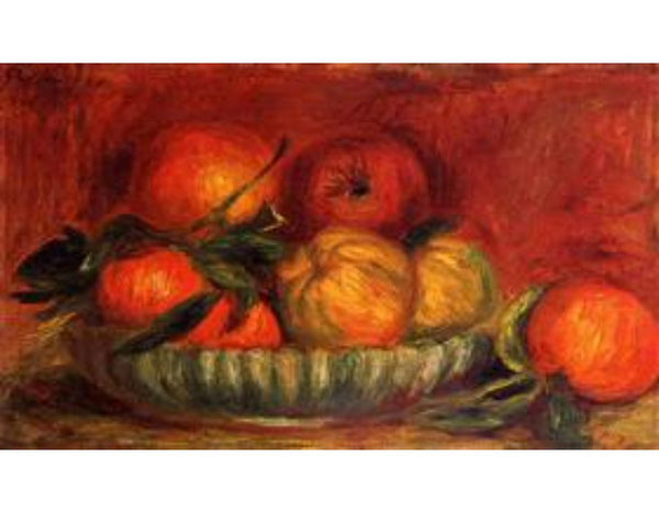Still Life With Apples And Oranges by Pierre Auguste Renoir