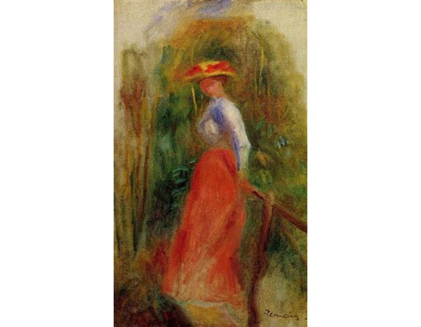 Woman In A Landscape2
 by Pierre Auguste Renoir