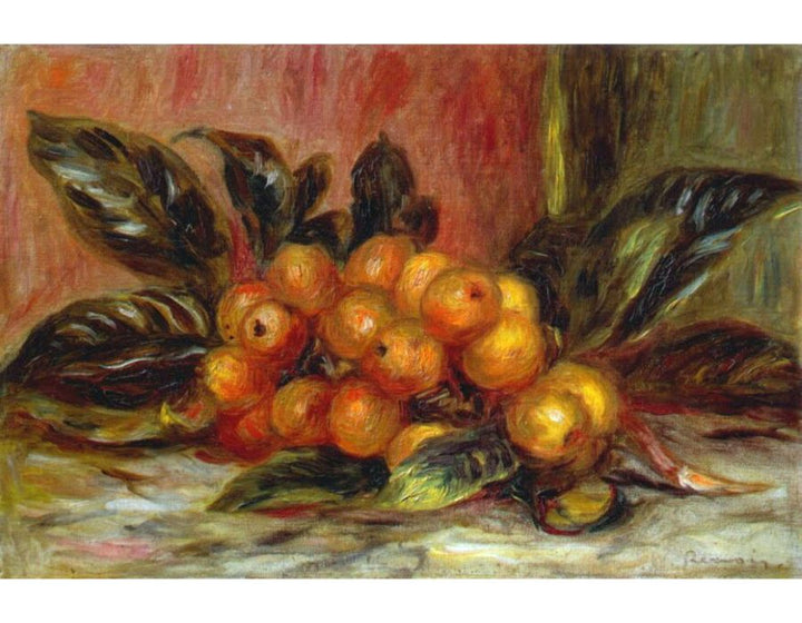 Medlar Branch
 by Pierre Auguste Renoir