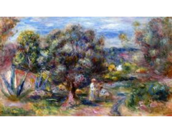 Aloe, Picking at Cagnes
 by Pierre Auguste Renoir