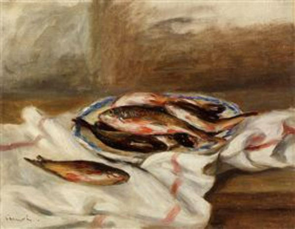 Still Life With Fish
 by Pierre Auguste Renoir