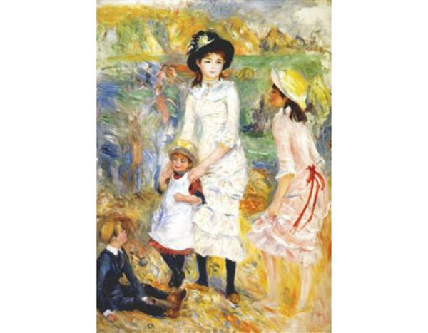 Children on the seashore
 by Pierre Auguste Renoir