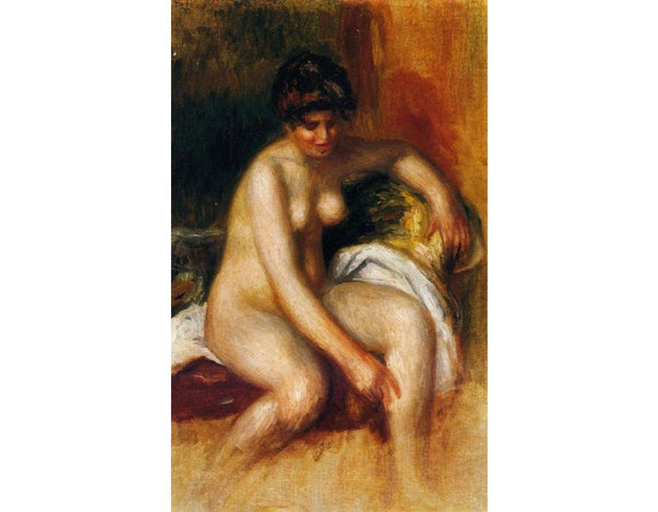 Woman In An Interior
 by Pierre Auguste Renoir