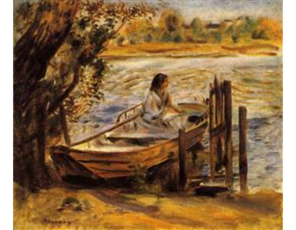 Young Woman In A Boat Aka Lise Trehot